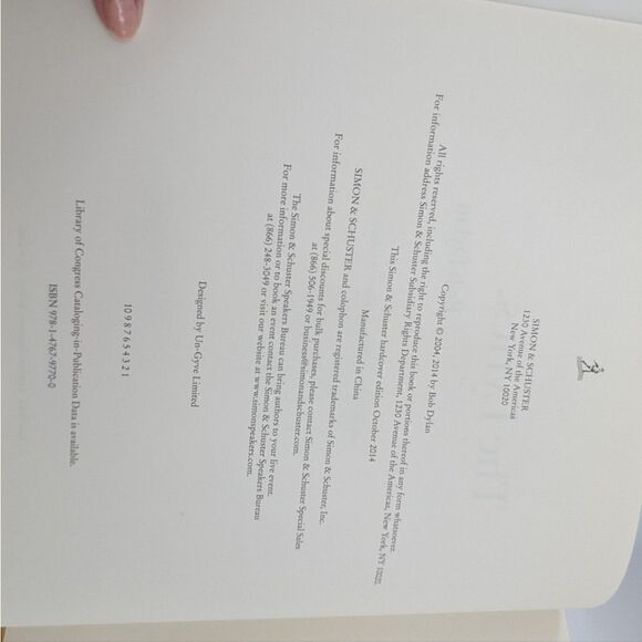 Lyrics by Bob Dylan ISBN 9781476797700 - Picture 2 of 11